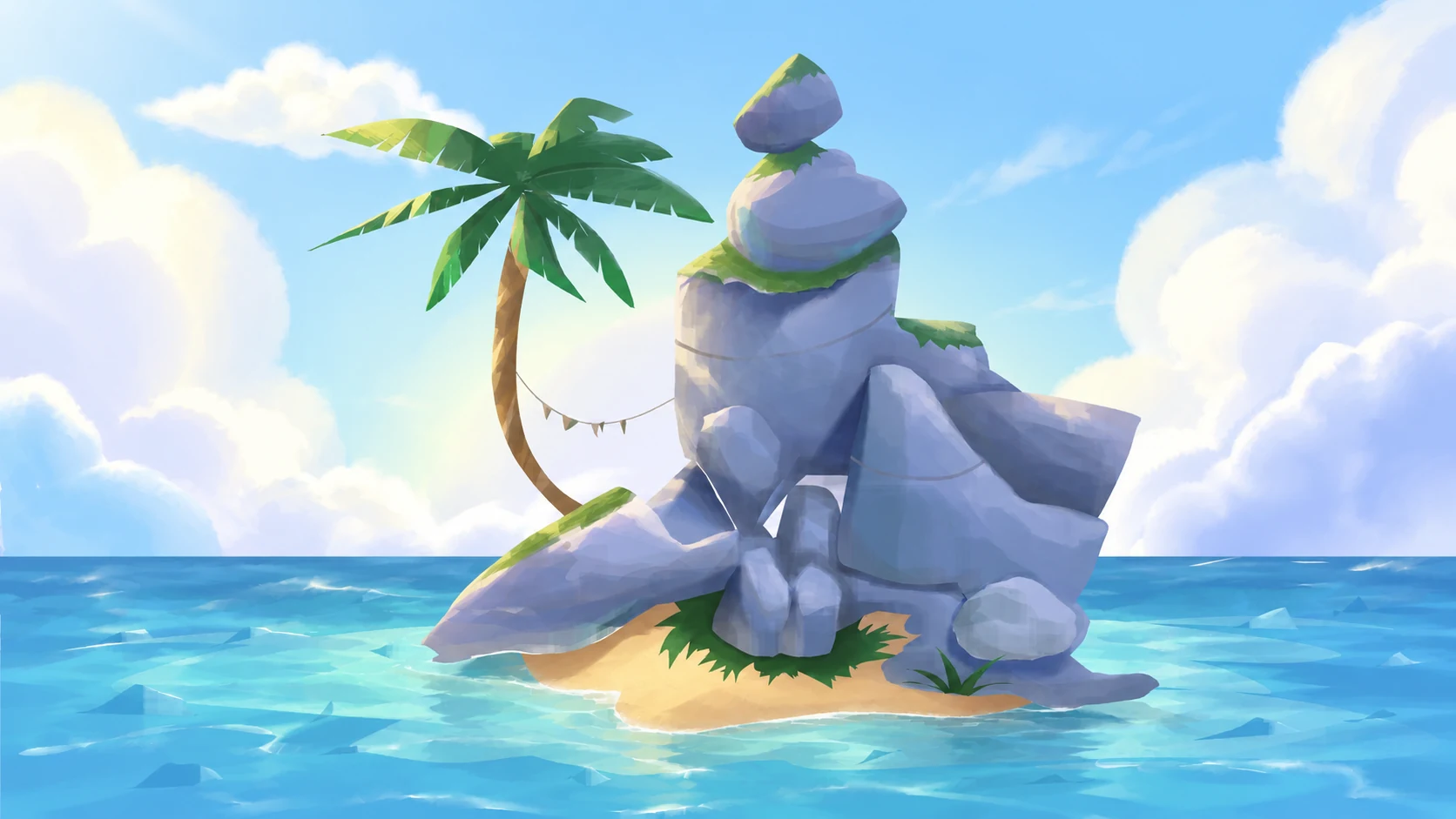 小岛 · 白天